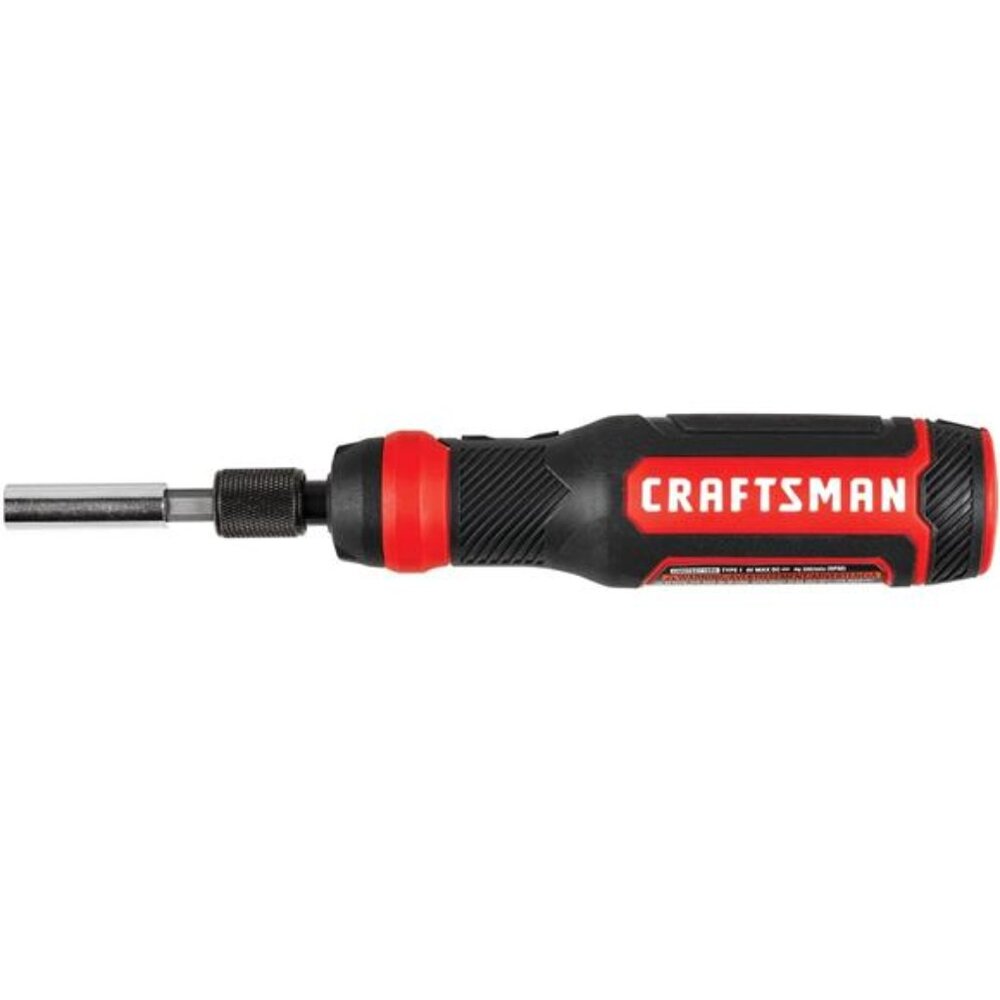 4V Electric Screwdriver Set, 300 RPM, Micro-USB Charging Port, 3-Stage Battery